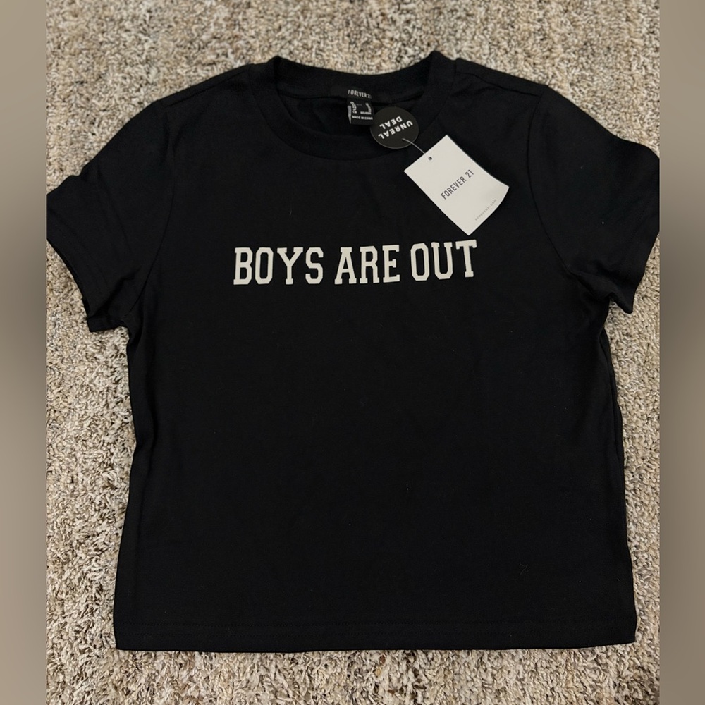 Black Kids T-Shirt by Primark